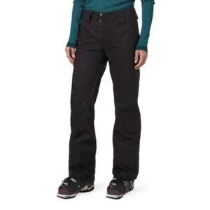 Patagonia Womens XS Powder Bowl Gore-Tex RECCO Pants Black Ski Snowboarding Snow